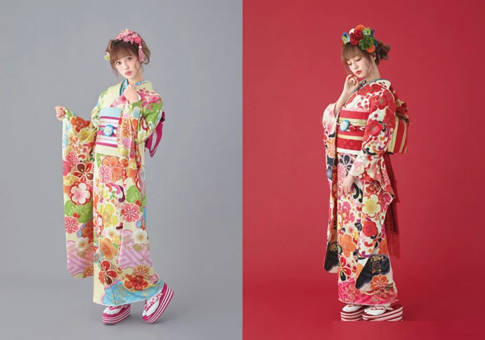 Kimono Floral Cherry Blossom