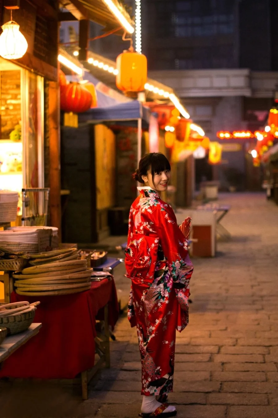 Kimono Floral Cherry Blossom