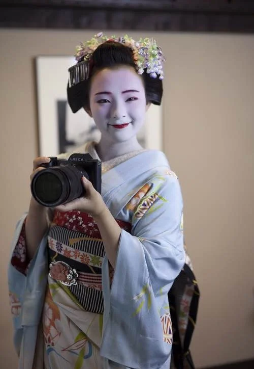 Kimono Floral Cherry Blossom Stripe Geometric Moon