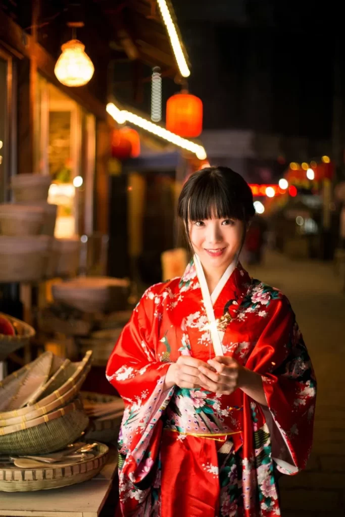 Kimono Floral Cherry Blossom