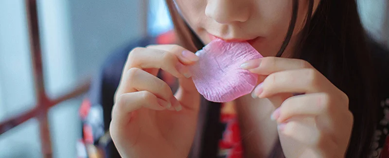 Kimono Floral Cherry Blossom Crane Wave
