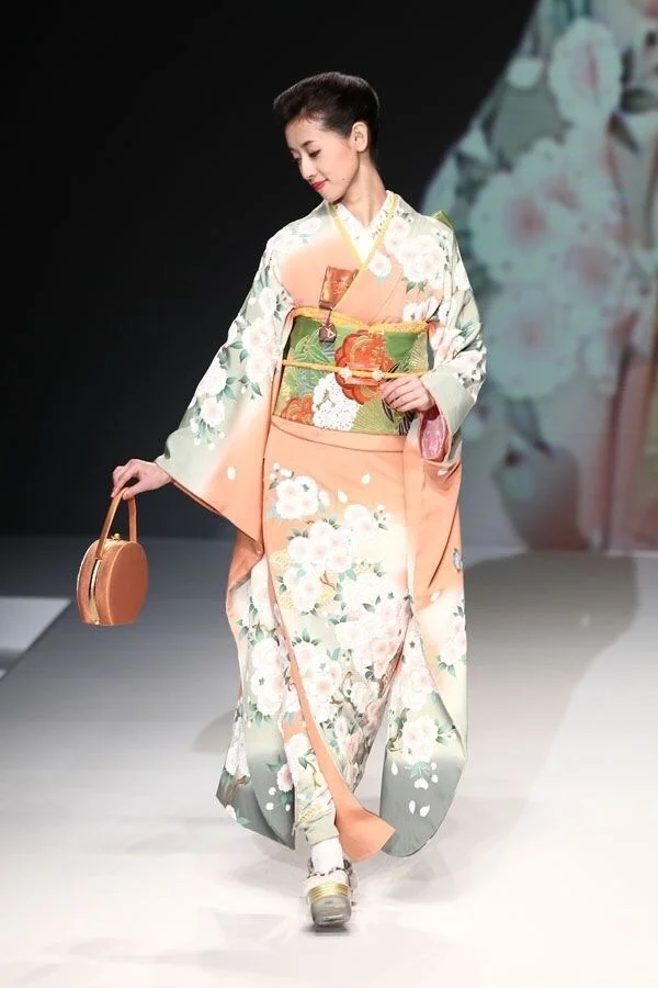 Kimono Floral Cherry Blossom
