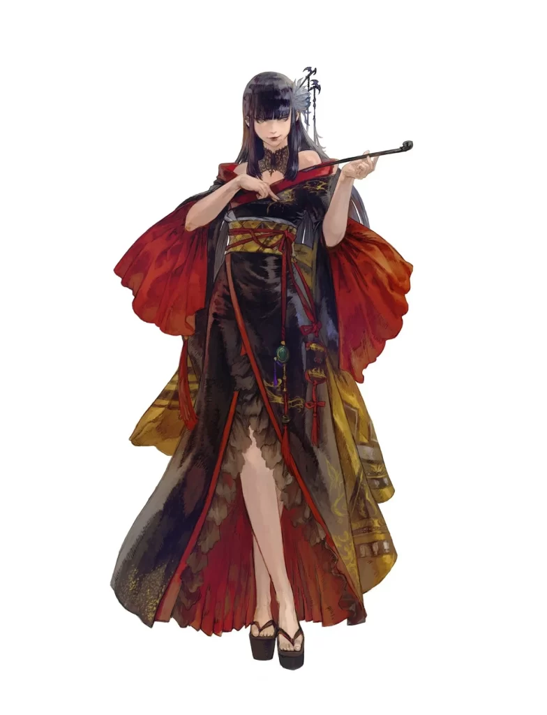Kimono Floral Crane Wave Geometric Stripe