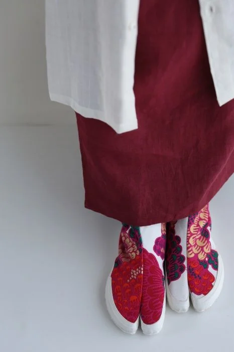 Kimono Floral Red