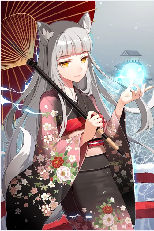 Kimono Pink Floral Cherry Blossom Elegant Ceremonial