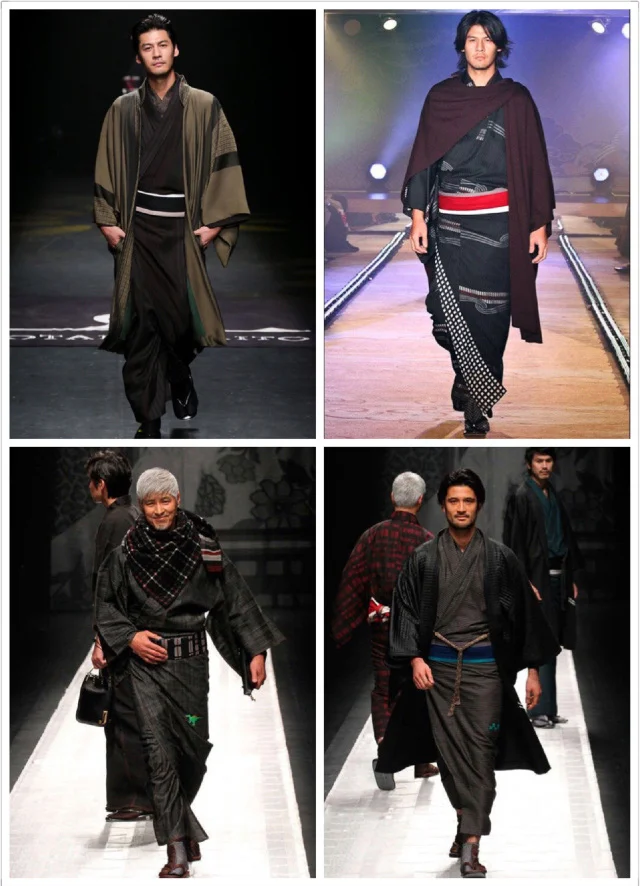 Kimono Show Runway Model