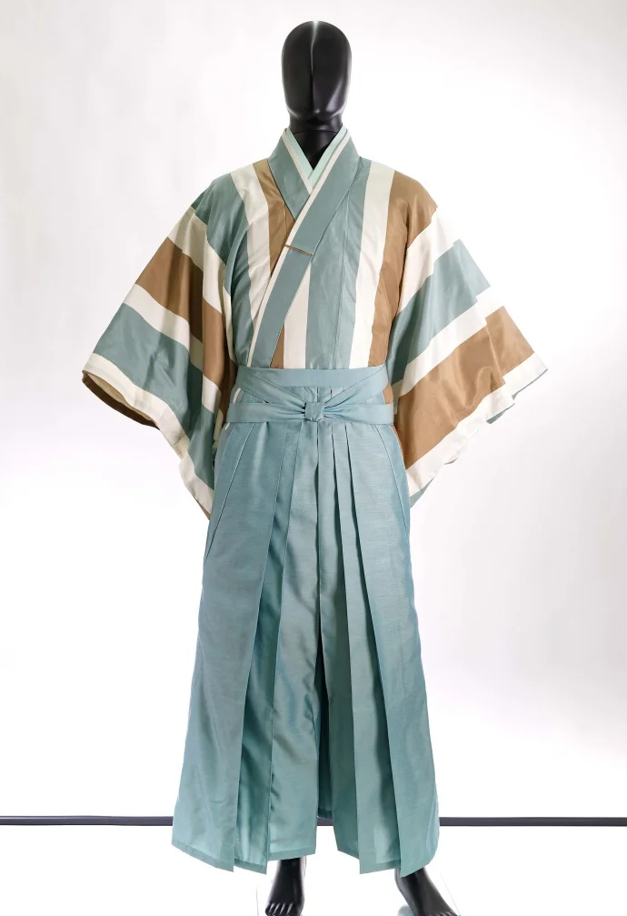 Kimono Stripe Geometric