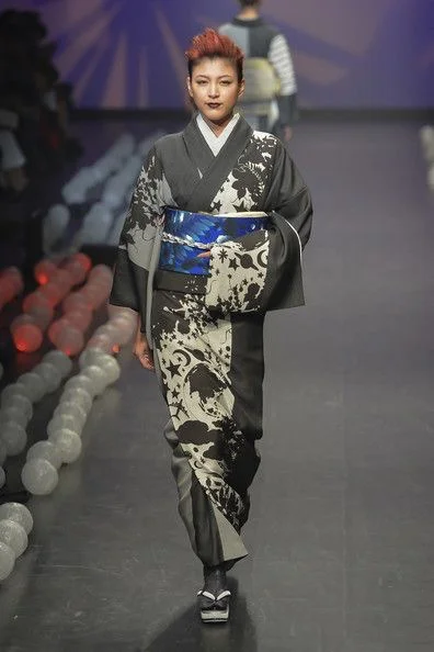 Kimono Wave Floral Geometric Stripe Moon