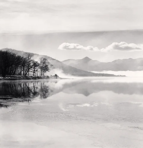 Landscape Foggy Dramatic Textured High Contrast Mysterious