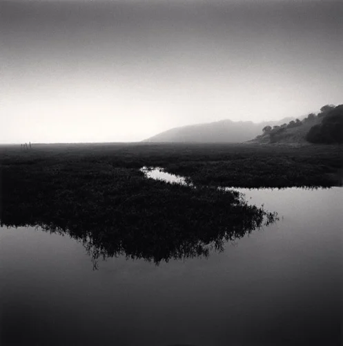 Landscape Foggy Dramatic Textured High Contrast Mysterious