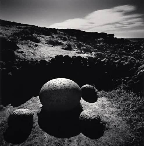 Landscape Textured High Contrast Mysterious Atmospheric Nature