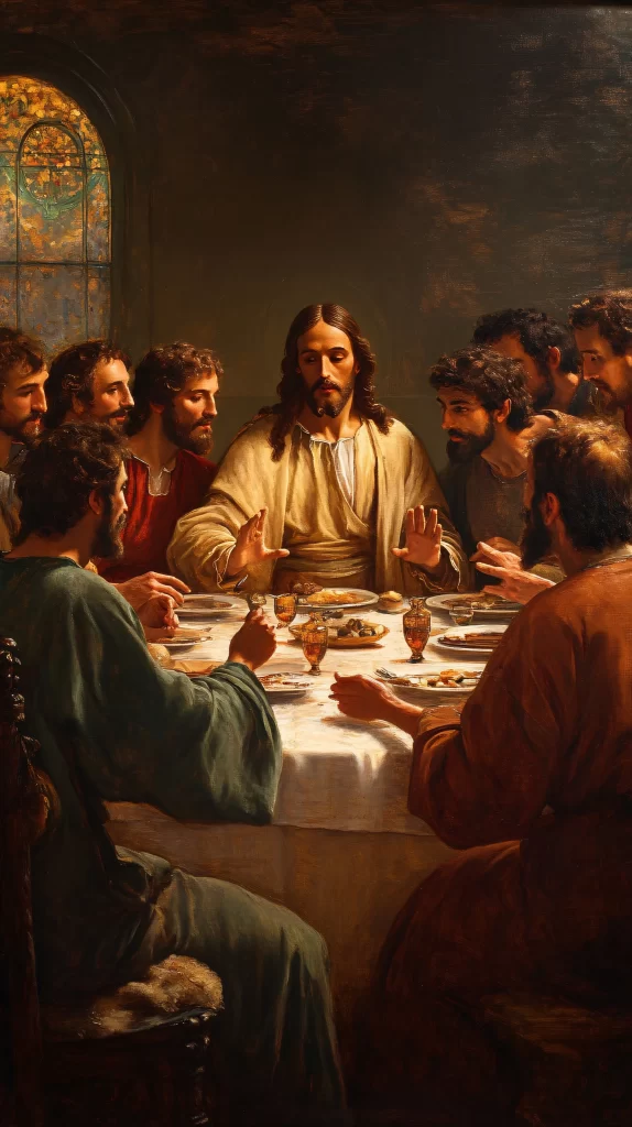 Last Supper Warm Tones Table 19