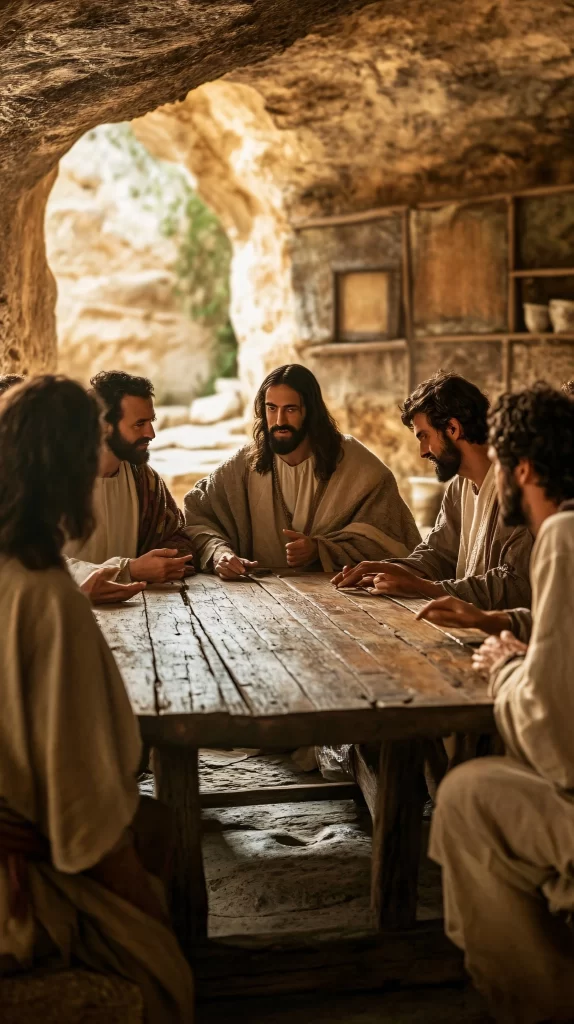 Last Supper Warm Tones Table 203