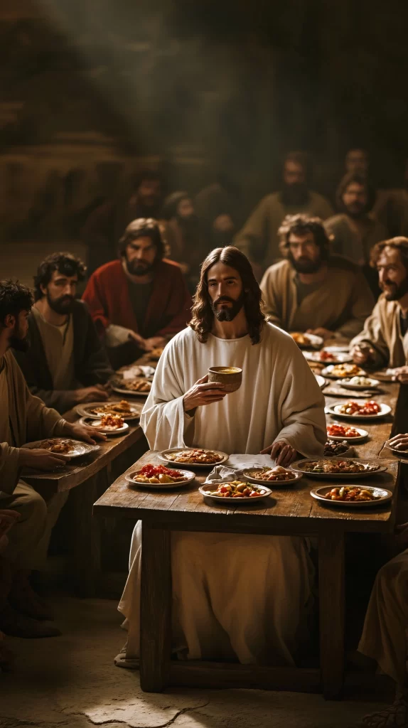 Last Supper Warm Tones Table 626