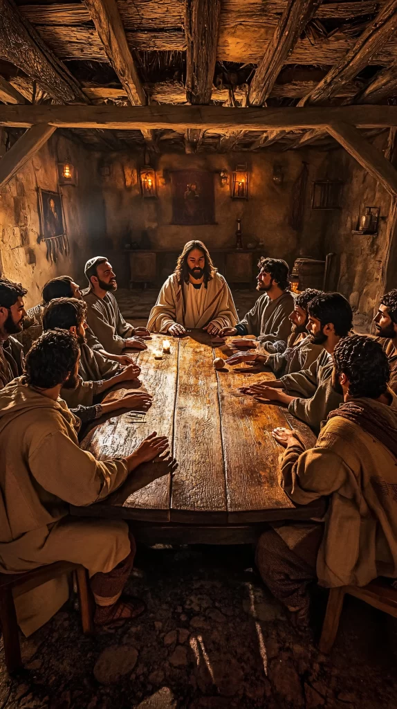 Last Supper Warm Tones Table 777