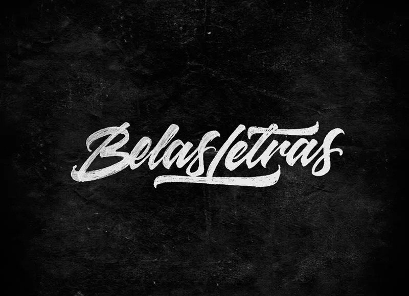 Lettering Black White Calligraphy