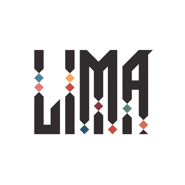 Lima Black Multicolored Geometric