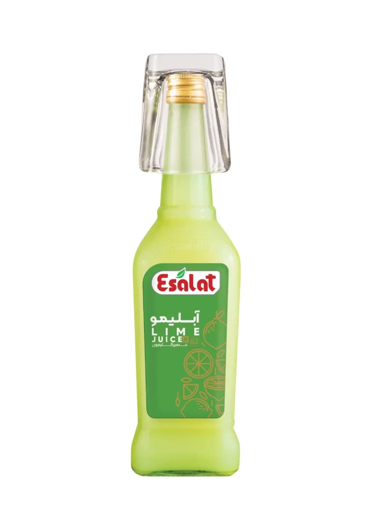 Lime Juice Bottle Green Yellow Fresh