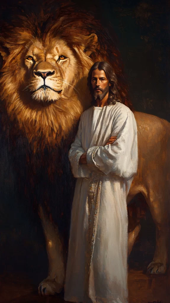 Lion King White Robe