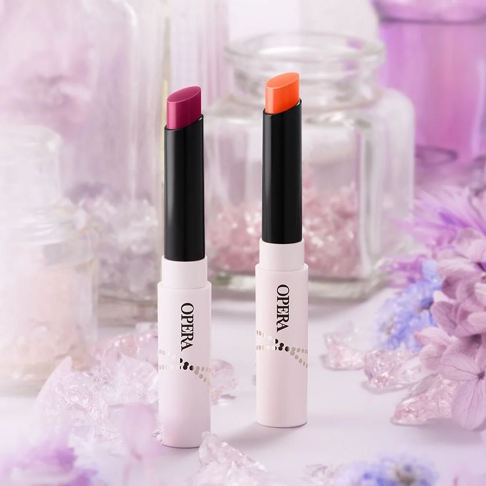 Lipstick Tube White Black Polka Dot Cosmetics