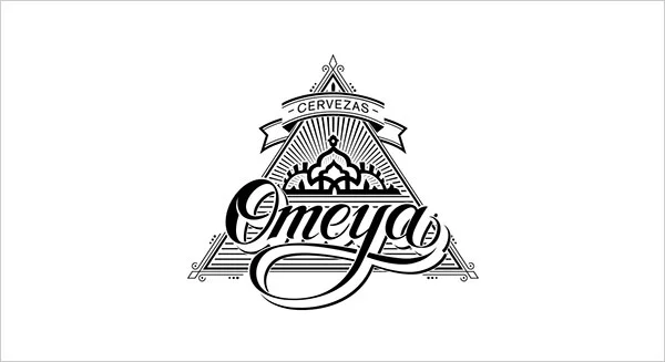 Logo Black White Cervezas Branding