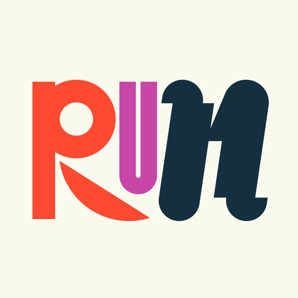 Logo Red Purple Blue Branding