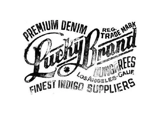 Lucky Brand Denim Black White Jeans