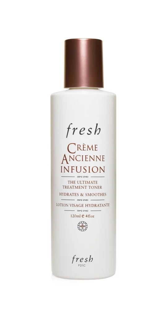 Luxurious Skincare Bottle White Glass Bronze Cap