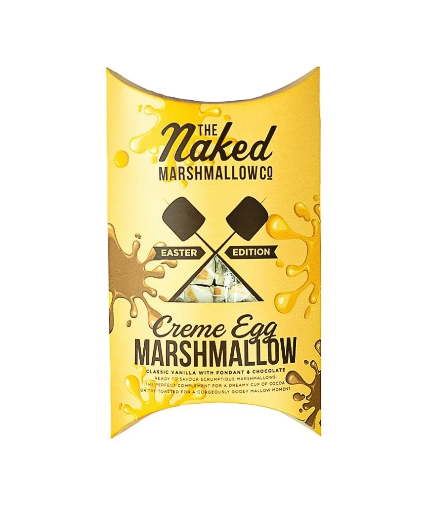 Marshmallow Yellow Chocolate Easter Packaging