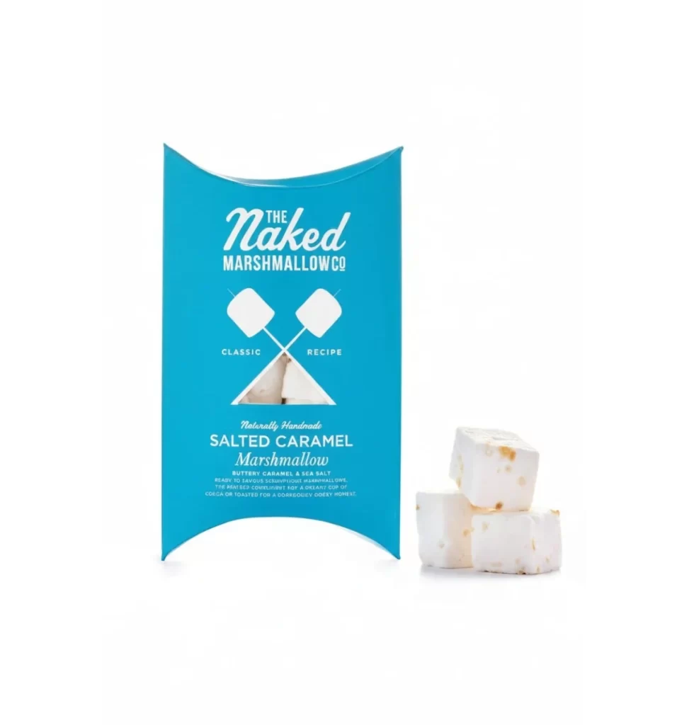 Marshmallows Blue White Handmade Classic