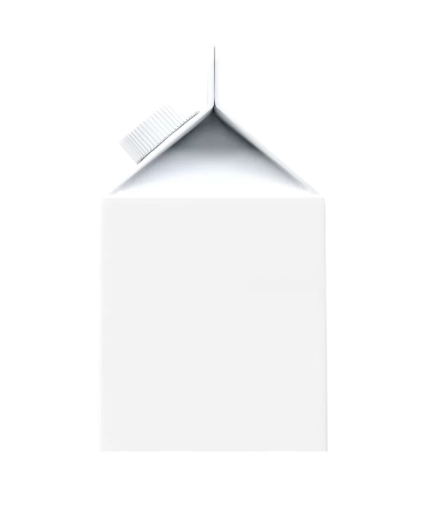 Milk Carton White