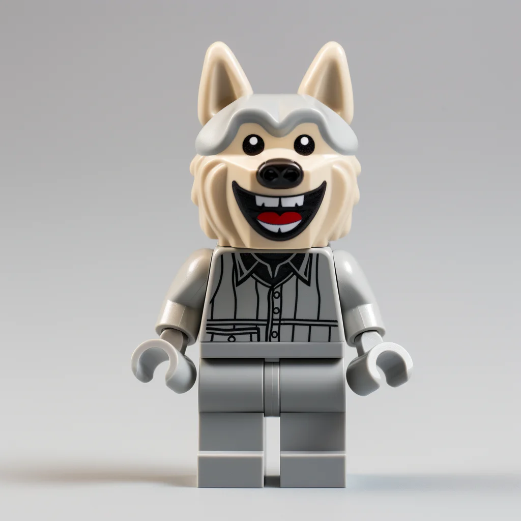 minifigure character animal lego toy dog