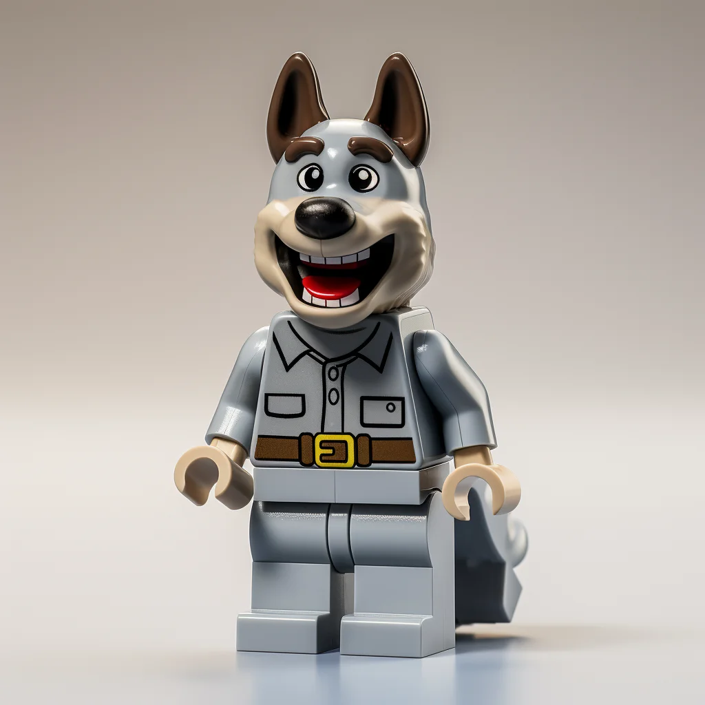 minifigure character dog toy animal lego