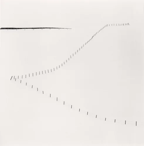 Minimalist Dashed Lines High Contrast Geometric