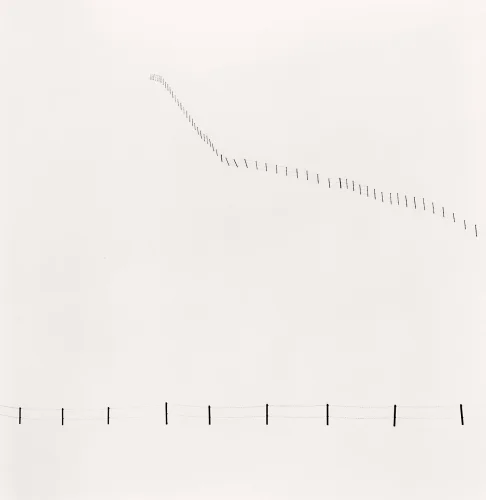 Minimalist Fence Linearity Monochrome