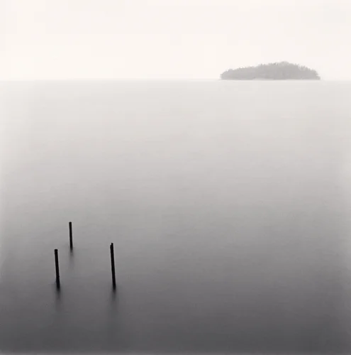 Minimalist Foggy Mysterious Atmospheric Seascape