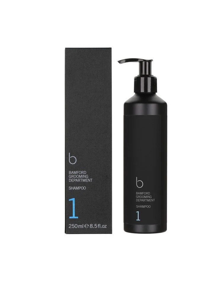 Minimalist Haircare Bottle Black Pump Dispenser