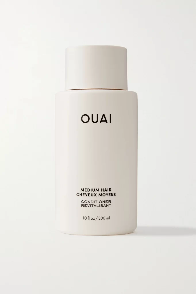Minimalist Haircare Bottle White Plastic Revitalizing Conditioner