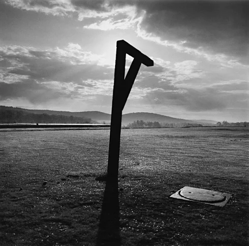 Minimalist High Contrast Mysterious Landscape