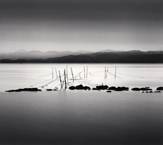 Minimalist High Contrast Mysterious Seascape