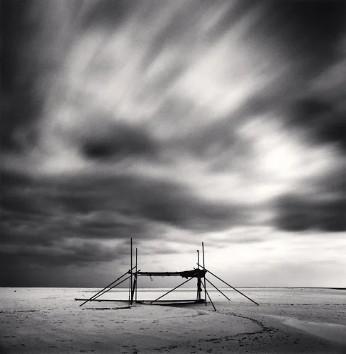 Minimalist High Contrast Atmospheric Landscape