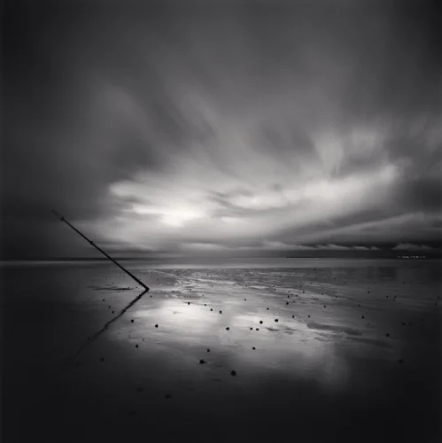 Minimalist High Contrast Dramatic Atmospheric Timeless Seascape