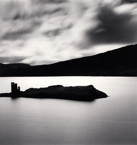 Minimalist High Contrast Mysterious Landscape