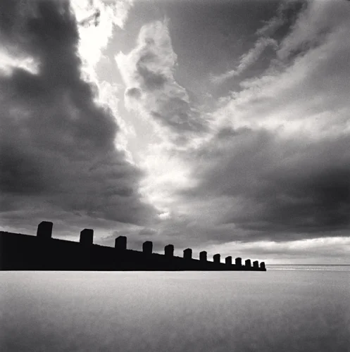 Minimalist High Contrast Dramatic Atmospheric Timeless Seascape