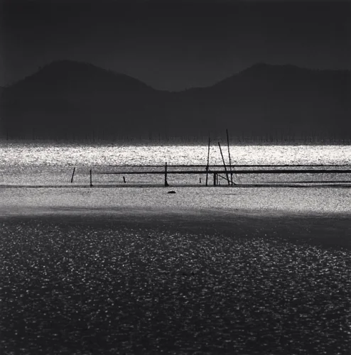 Minimalist High Contrast Mysterious Seascape