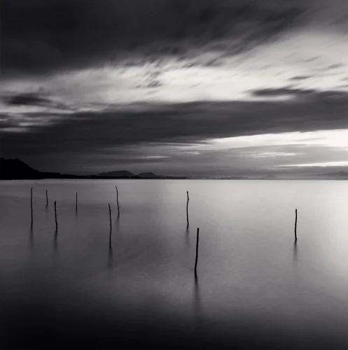 Minimalist High Contrast Moody Atmospheric Seascape