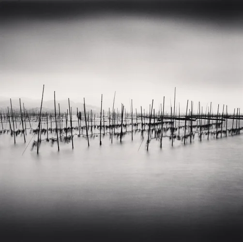 Minimalist High Contrast Mysterious Atmospheric Seascape