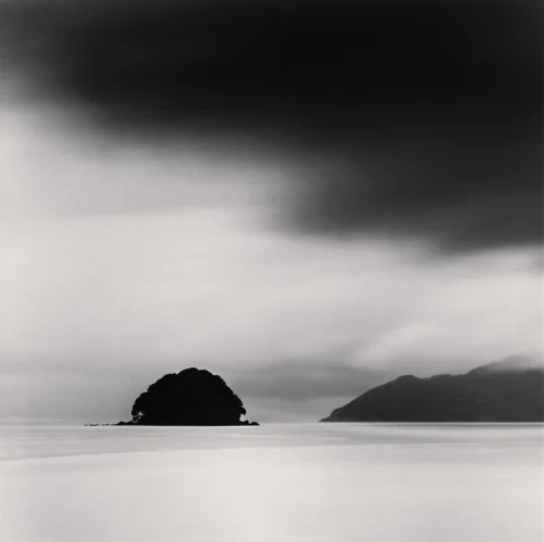 Minimalist High Contrast Dramatic Atmospheric Seascape