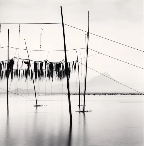 Minimalist High Contrast Mysterious Atmospheric Seascape