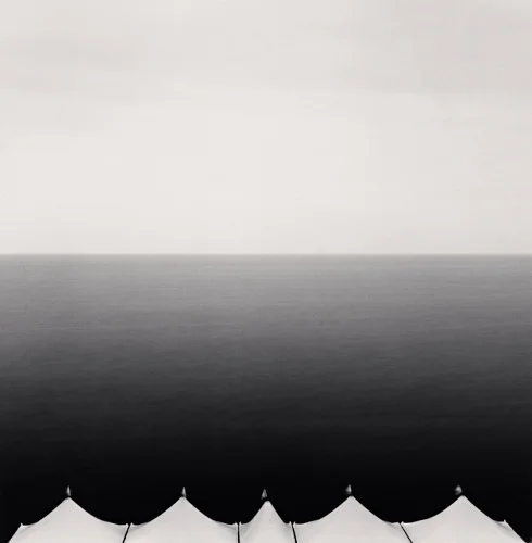 Minimalist High Contrast Serene Seascape